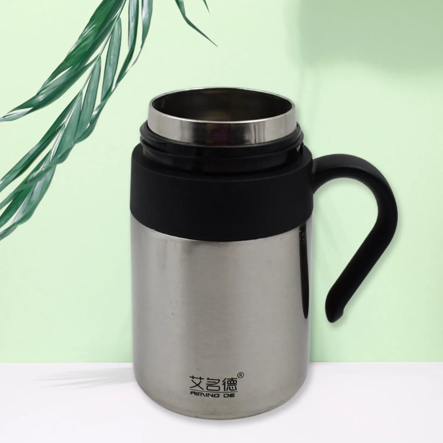 Stainless Steel Mug / Bottle Vacuum Insulated Cup With Handle & Small Cup (420 ML)