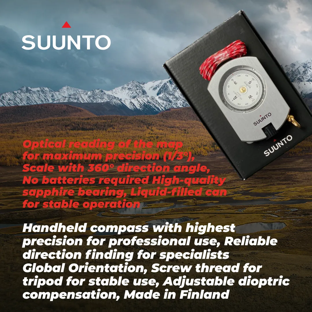 Suunto KB-14/360R G Global Optical Sighting Compass, Aluminum (SS020417000)