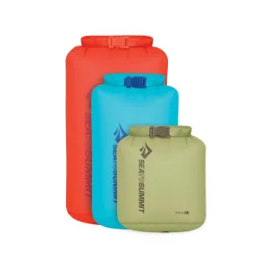 Ultra-Sil Dry Bag Set Multi 3-sack [1] 3L Green, [1] 5L Blue, [1] 8L Orange