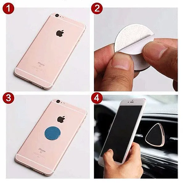 Universal Air Vent Reinforced Magnetic Cellphone Car Holder