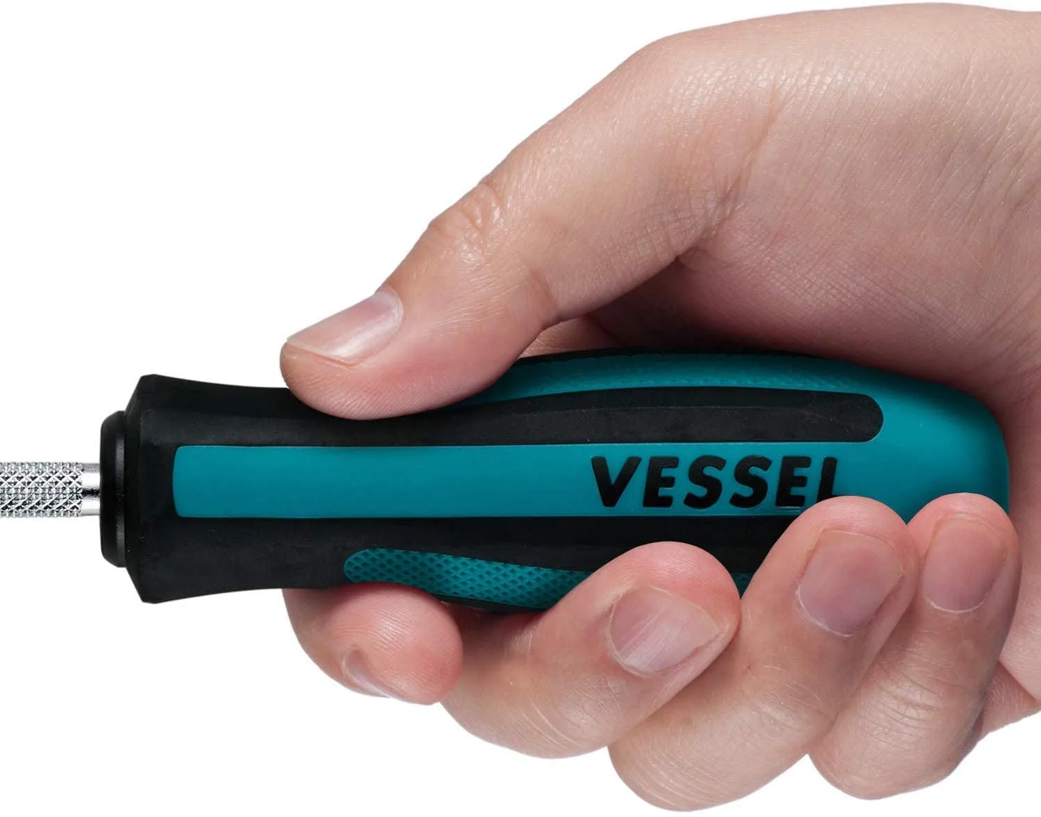 Vessel 900 S8 150 Slotted 8mm (5/16") x 6" Blade (O.A.L. 11") Magnetic Megadora Flat Blade Screwdriver