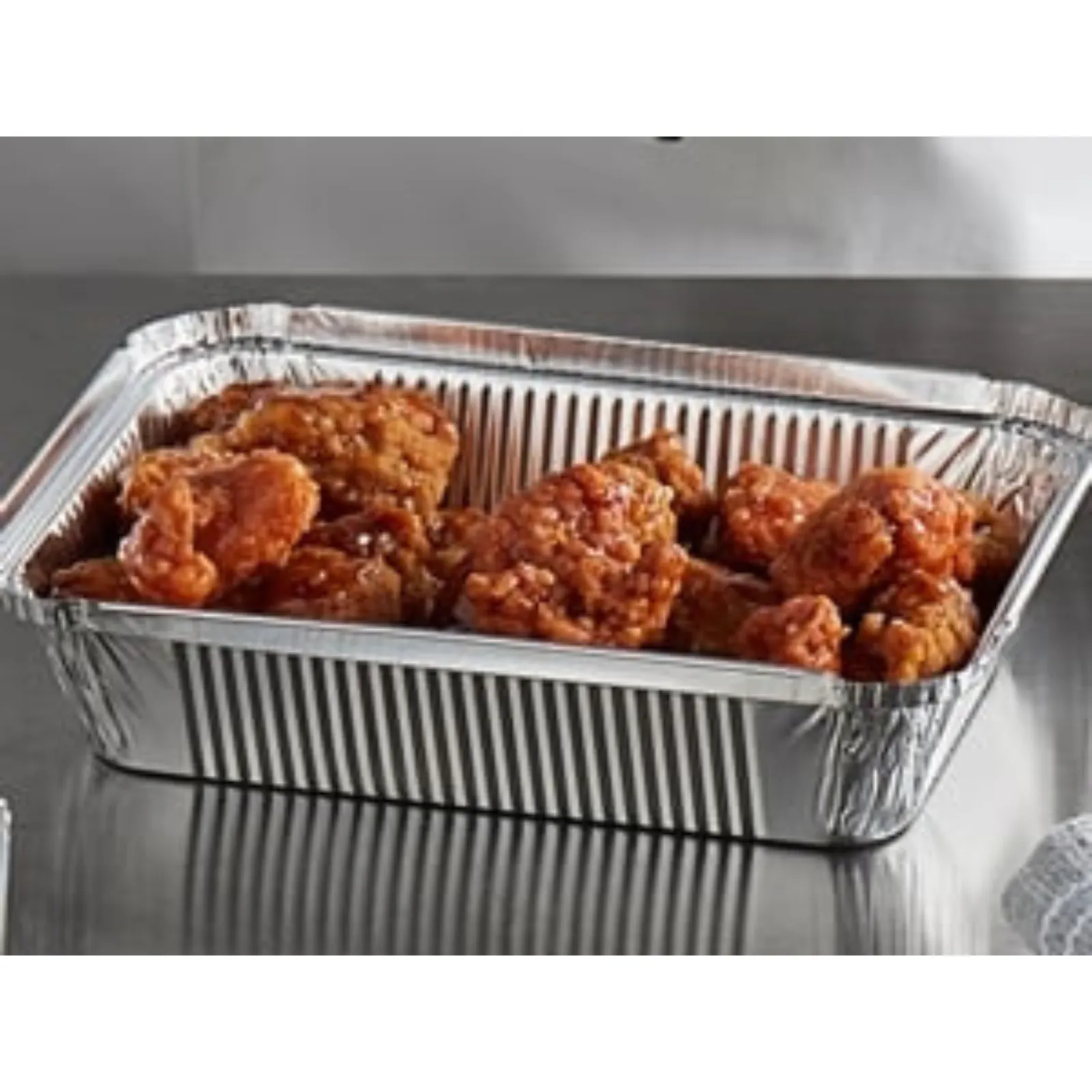 *WHOLESALE* Disposable Aluminum 2.25Lb Oblong Pan 8.75" x 6.12" | 500 ct/case